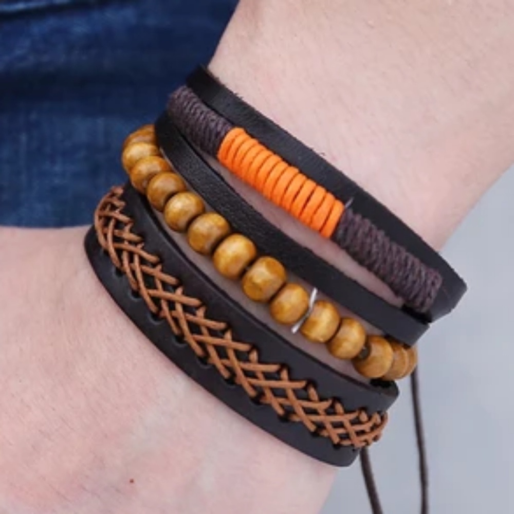 🆕️3 Piece Multi Layer bracelet